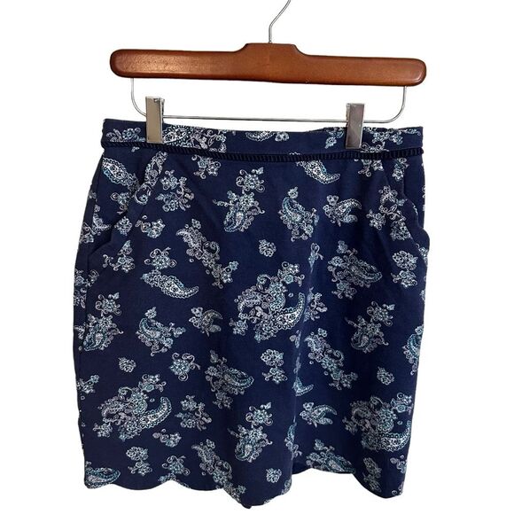 Skies Are Blue- Stitch Fix- Bernice Scallop Hem Skirt‎ Size Medium - Picture 4 of 10